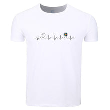 Load image into Gallery viewer, Men Print Heartbeat of Archery Fashion T-shirt
