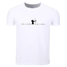 Load image into Gallery viewer, Men Print Heartbeat of Archery Fashion T-shirt