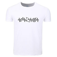 Load image into Gallery viewer, Men Print Heartbeat of Archery Fashion T-shirt