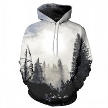 Load image into Gallery viewer, Wolf Paisley Hoodies Autumn Winter Thin Hooded Pullovers