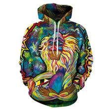 Load image into Gallery viewer, Space Galaxy Hooded Hoodies Thin Unisex Pullovers