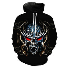 Load image into Gallery viewer, Print Galaxy Wolf Hooded Hoodies