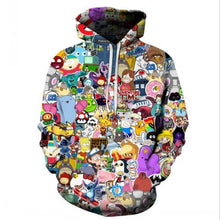 Load image into Gallery viewer, Print Galaxy Wolf Hooded Hoodies
