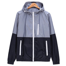 Load image into Gallery viewer, Windbreaker Men Casual Spring Autumn Lightweight Jacket