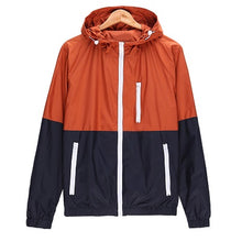 Load image into Gallery viewer, Windbreaker Men Casual Spring Autumn Lightweight Jacket
