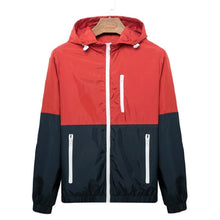 Load image into Gallery viewer, Windbreaker Men Casual Spring Autumn Lightweight Jacket
