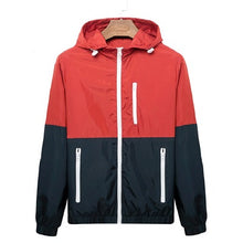 Load image into Gallery viewer, Windbreaker Men Casual Spring Autumn Lightweight Jacket