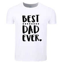 Load image into Gallery viewer, Papa Fathers Day Gift Best Dad Ever T-shirt