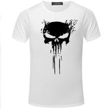 Load image into Gallery viewer, Death Skeleton Men's 3D T-Shirt Black Skull