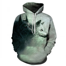 Load image into Gallery viewer, Lion Hoodies Autumn Winter Thin Hooded Pullovers