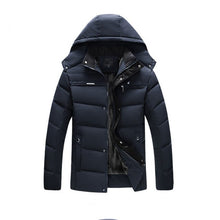 Load image into Gallery viewer, Thick Fleece Warm Men Coat